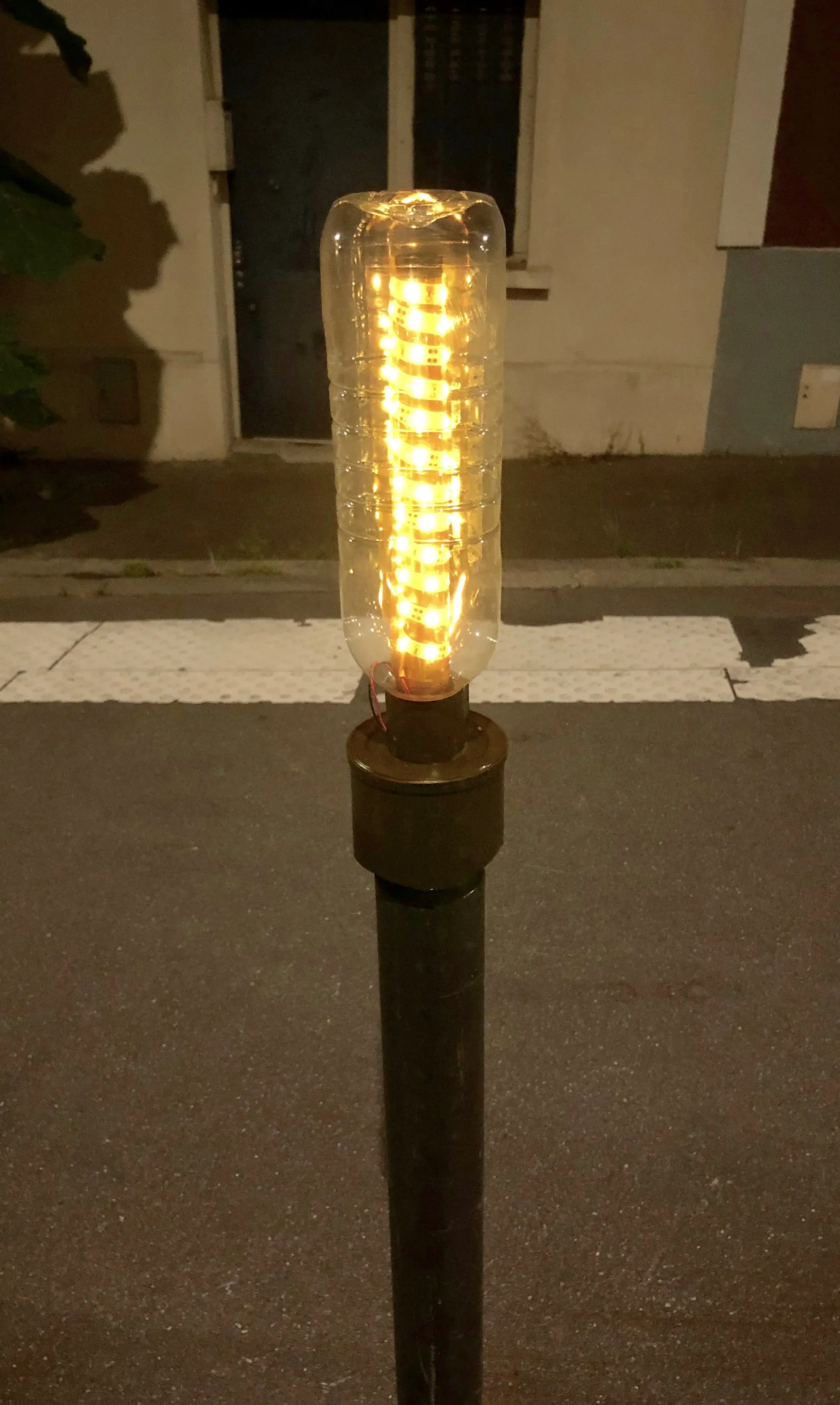 Installation Pototop Lightup nocturne