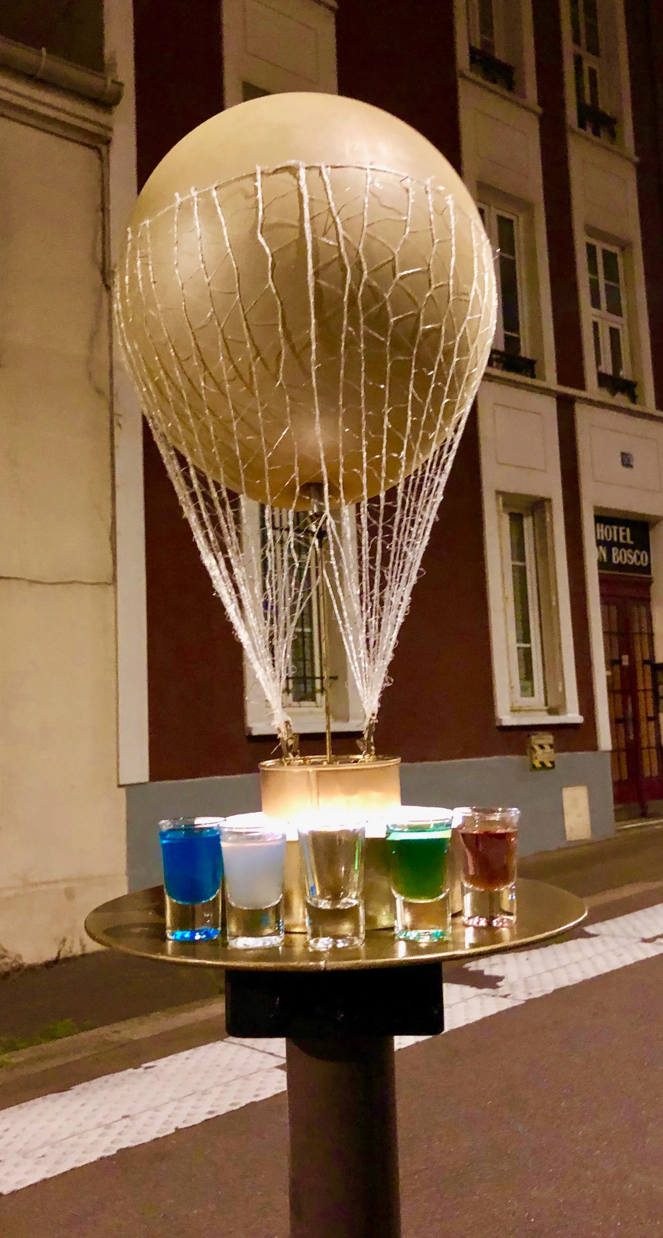 Installation Pototop Shots MG lumière